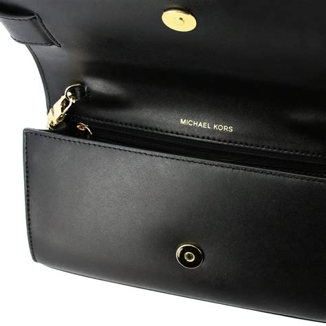 michael kors clutch schwarz lack|Michael Kors clutch outlet.